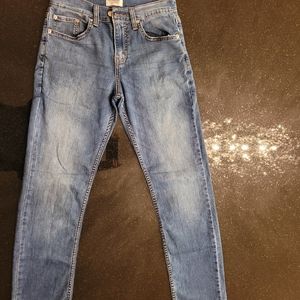 Men 29x30 Levi Strauss Blue Jeans